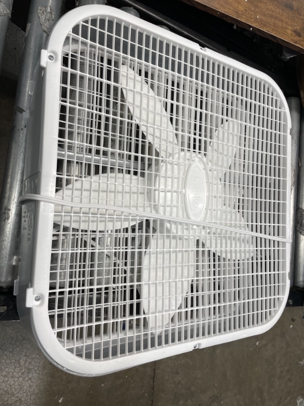 Photo 2 of 20 in. Air Circulating Box Fan with 3 Speeds