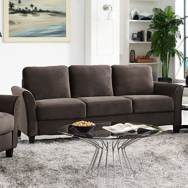 Photo 1 of  LIFESTYLE SOLUTIONS Austin Sofas, 80.7" W x 31.1" D x 32.3" H, Coffee
