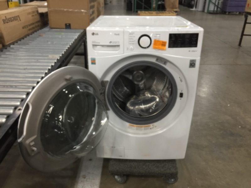 Photo 3 of LG WM3600HWA 4.5 Cu. Ft. Ultra Large Capacity Smart wi-fi Enabled Front Load Washer
