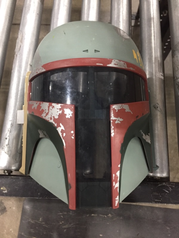 Photo 2 of Boba Fett Helmet Mask Collectible Costume Props for Adult/Teens Halloween Cosplay (Parts Only)
