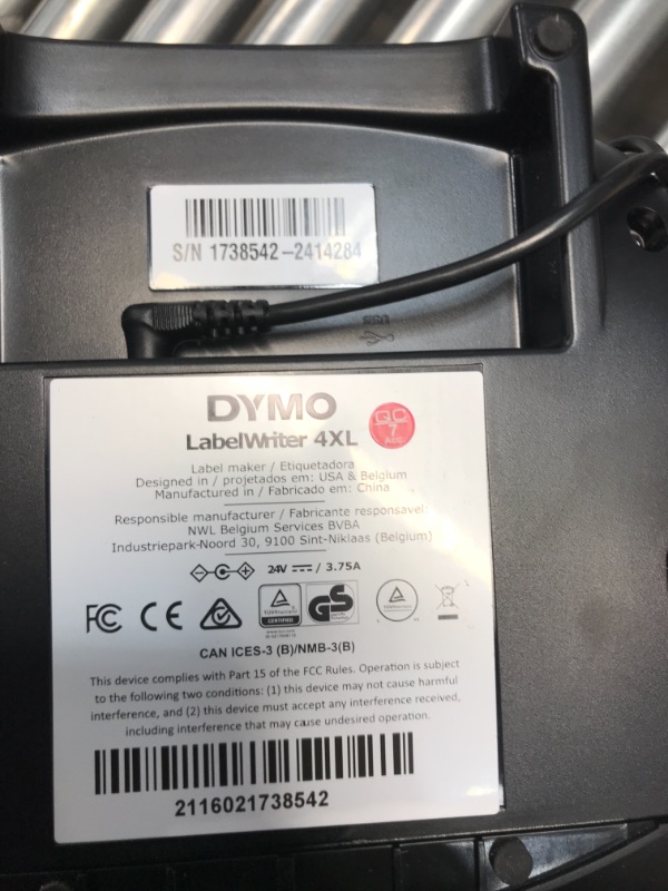 Photo 4 of Dymo LabelWriter 4XL Thermal Label Printer