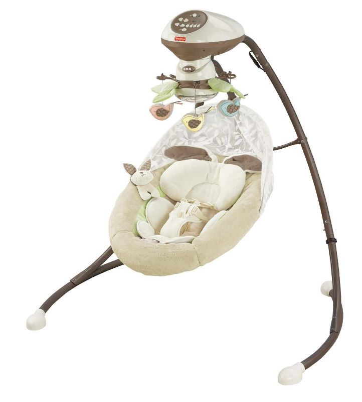 Photo 1 of Fisher-Price My Little Snugabunny Cradle 'n Swing with 6-Speeds