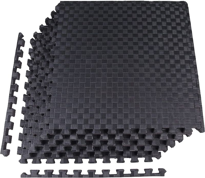 Photo 1 of BalanceFrom Puzzle Exercise Mat with EVA Foam Interlocking Tiles