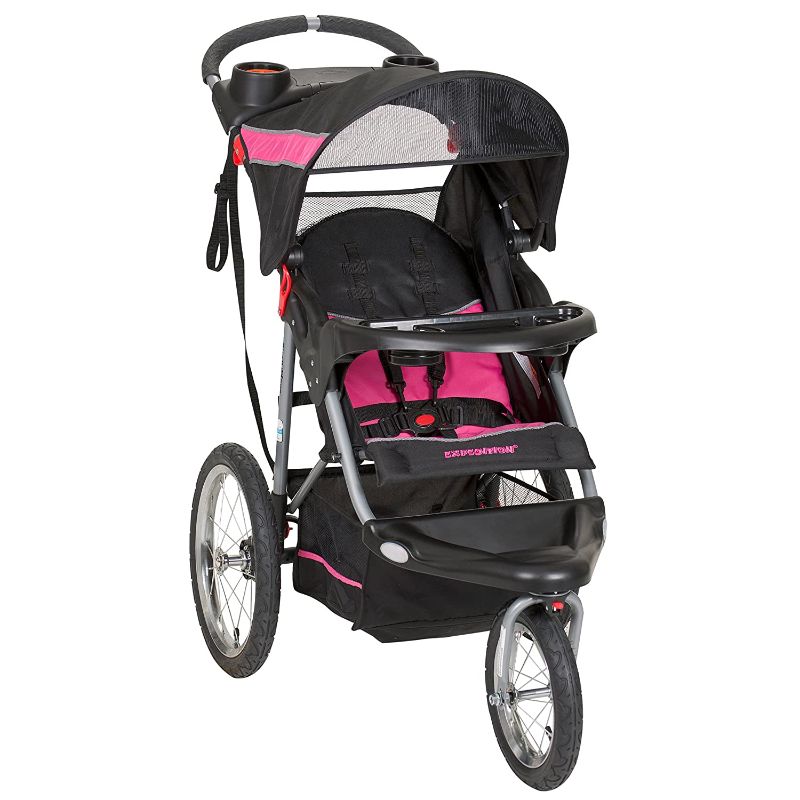 Photo 1 of Baby Trend Expedition Jogger Stroller, Bubble Gum