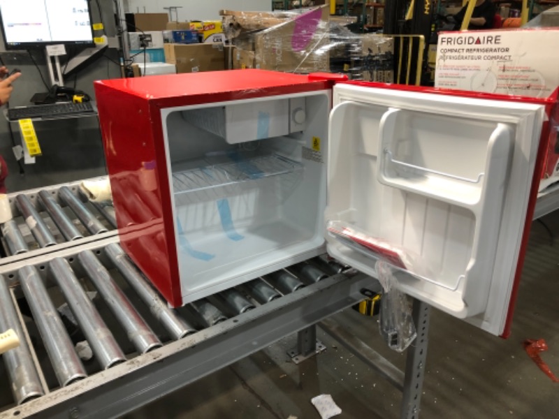 Photo 1 of Frigidaire 1.6 Cu Ft. Retro Compact Refrigerator with Side Bottle Opener EFR176, Red
