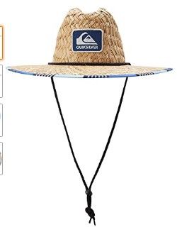 Photo 1 of Quiksilver Men's Outsider Lifeguard Beach Sun Straw Hat
l-xl
//damaged at the top of hat