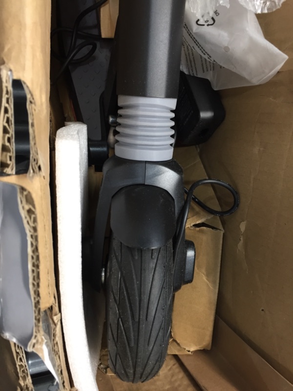 Photo 2 of Segway Ninebot ES1 Gen2 Electric Kick Scooter, Lightweight and Foldable, Upgraded Motor Power, Dark Grey (New Version)
