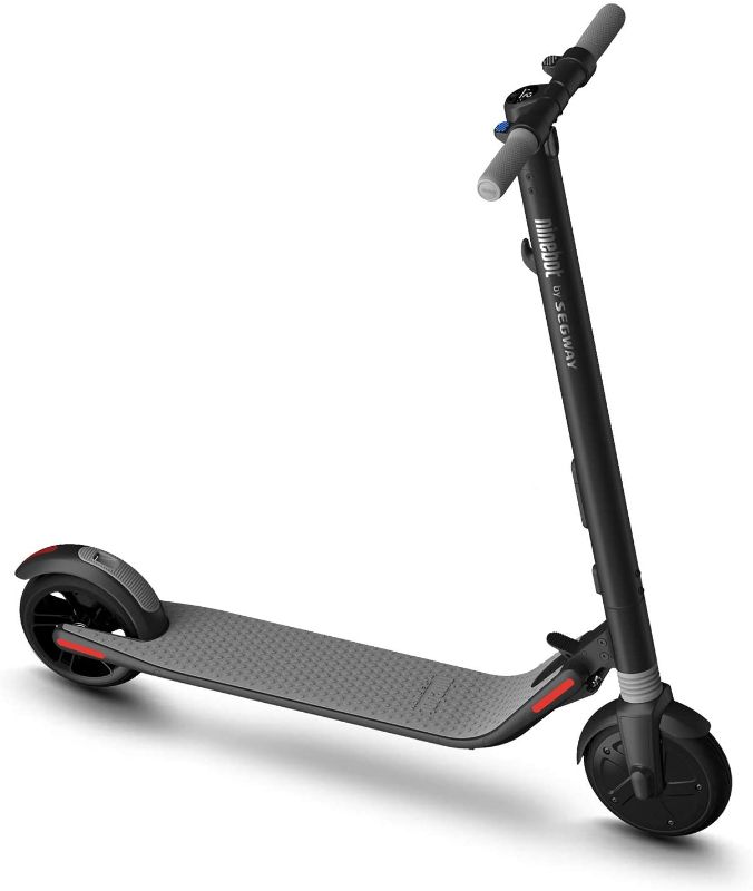 Photo 1 of Segway Ninebot ES1 Gen2 Electric Kick Scooter, Lightweight and Foldable, Upgraded Motor Power, Dark Grey (New Version)
