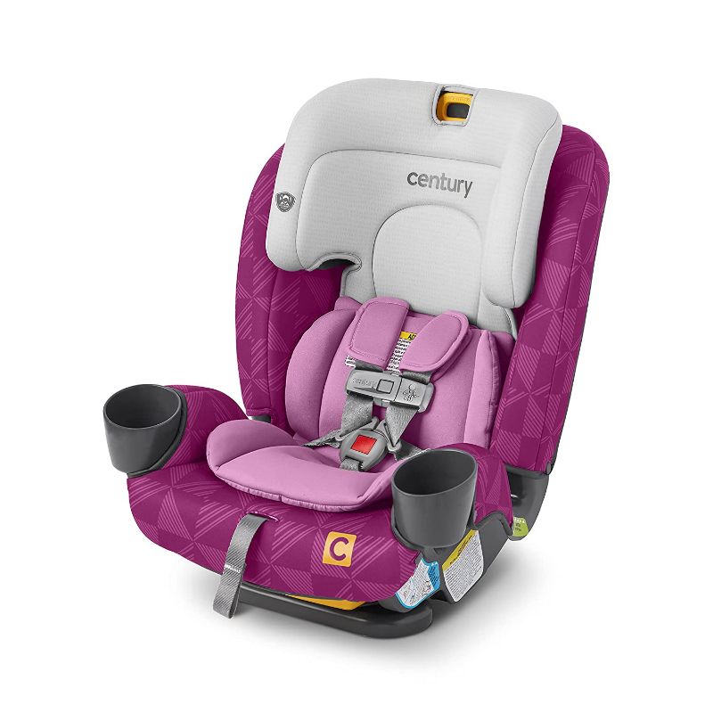 Photo 1 of Century Drive On 3-in-1 Car Seat | All-in-One Car Seat for Kids 5-100 lb, Berry
