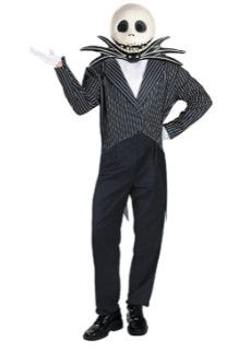 Photo 1 of Jack Skellington Adult Halloween Costume
