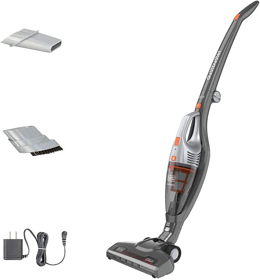 Photo 1 of BLACK+DECKER Powerseries Cordless Stick Vacuum Cleaner & Hand Vac, 2-in-1, Titanium Gray (HSVB420J)
tested and working 