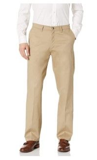 Photo 1 of LEE Men's Total Freedom Stretch Relaxed Fit Flat Front Pant
14 short
