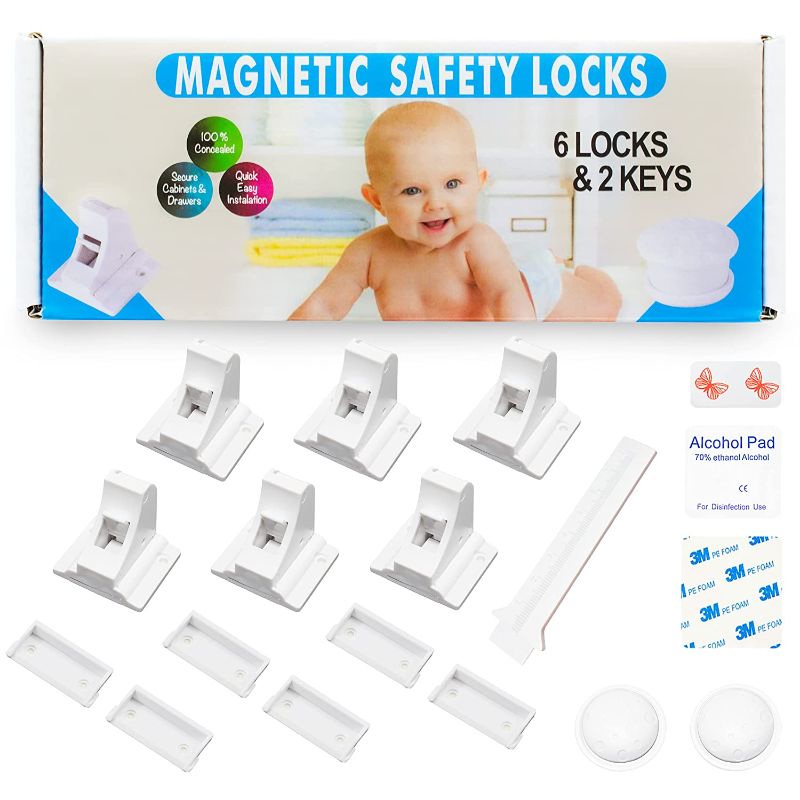 Photo 1 of Eco-Baby Cabinet Locks for Babies - 12-Pack 2 keys 