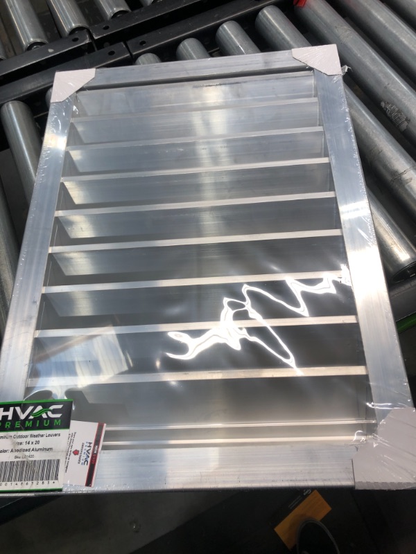 Photo 2 of 20"w X 14"h Aluminum Exterior Vent for Walls & Crawlspace