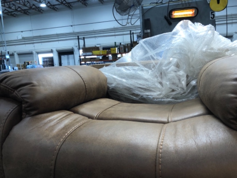 Photo 2 of ***PARTS ONLY*** Yandel Upholstered Power Lift Recliner for Elderly, Brown