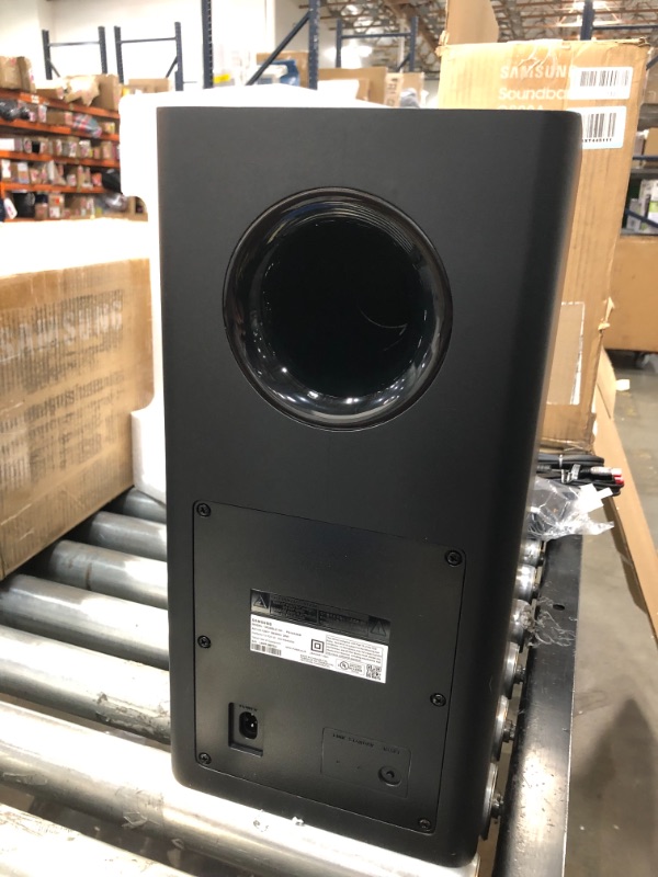 Photo 1 of Samsung HW-Q800A - Sound Bar System - 3.1.2-channel - Wireless - Bluetooth, Wi-Fi - App-controlled - 330 Watt (total) - Black
