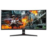 Photo 1 of LG Ultrawide 34GL750-B 34 WFHD Curved Screen LCD Monitor - 21:9 - Black - in-plane Switching (IPS) Technology - 2560 X 1080 - 16.7 Million Colors -
