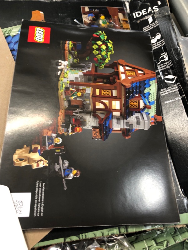 Photo 3 of LEGO Ideas Medieval Blacksmith 21325 Building Kit; Impressive Build-and-Display Model for Adults, New 2021 (2,164 Pieces)
