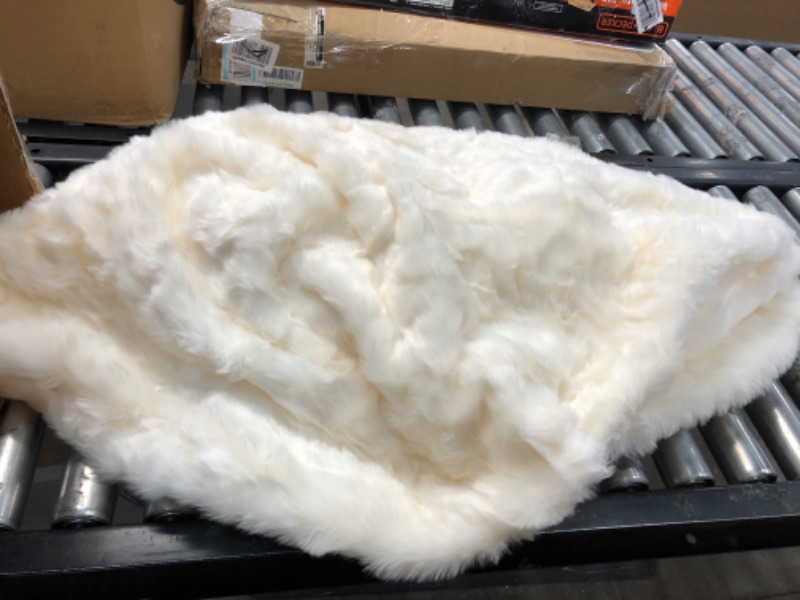 Photo 2 of *-*SAME MODEL DIFFERENT COLOR** WARRIN FURRY GLAM FUR BEAN BAG
