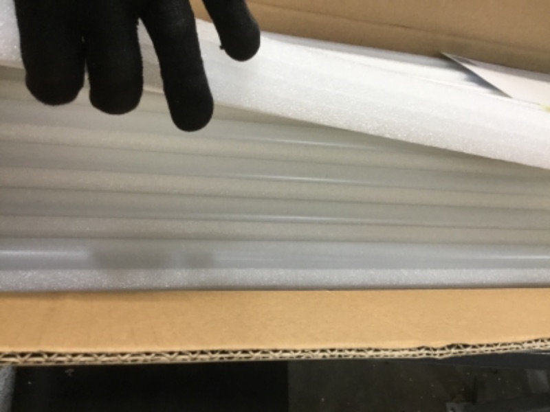 Photo 3 of PARMIDA 20-Pack 4FT LED T8 Hybrid Type A+B Light Tube, 18W, Plug & Play or Ballast Bypass, Single-Ended OR Double-Ended Connection, 4000K, 2200lm, Frosted Cover, T8 T10 T12, Shatterproof, UL & DLC
