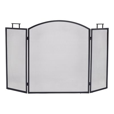 Photo 1 of Pleasant Hearth Classic Fireplace Screen Black