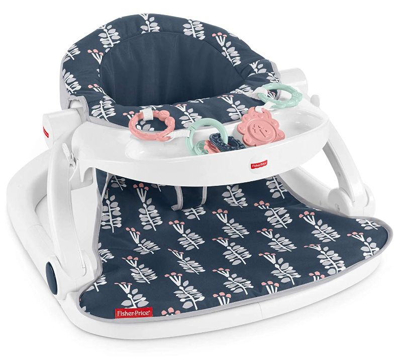 Photo 1 of Fisher-Price Sit-Me-Up Floor Seat with Tray - Navy Garden, Infant Chair
14.25 x 7.5 x 16 inches
