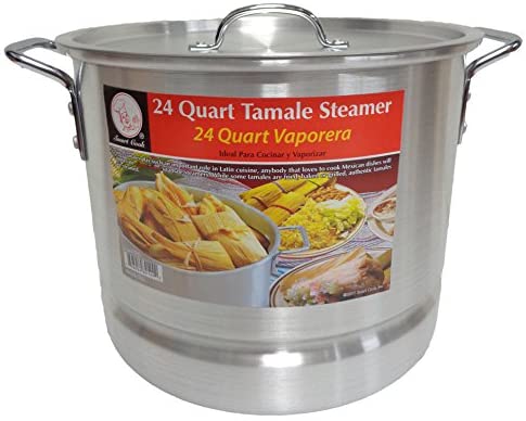 Photo 1 of 24 Qt Tamale Steamer Vaporera Stock Pot Premium Aluminum Tamalera 6 Gallons
24 Quarts
13 x 11 x 13 inches
