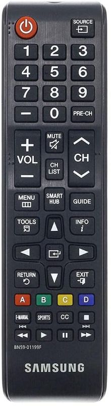 Photo 1 of SAMSUNG TV Remote Control BN59-01199F by Samsung
2 AAA batteries
