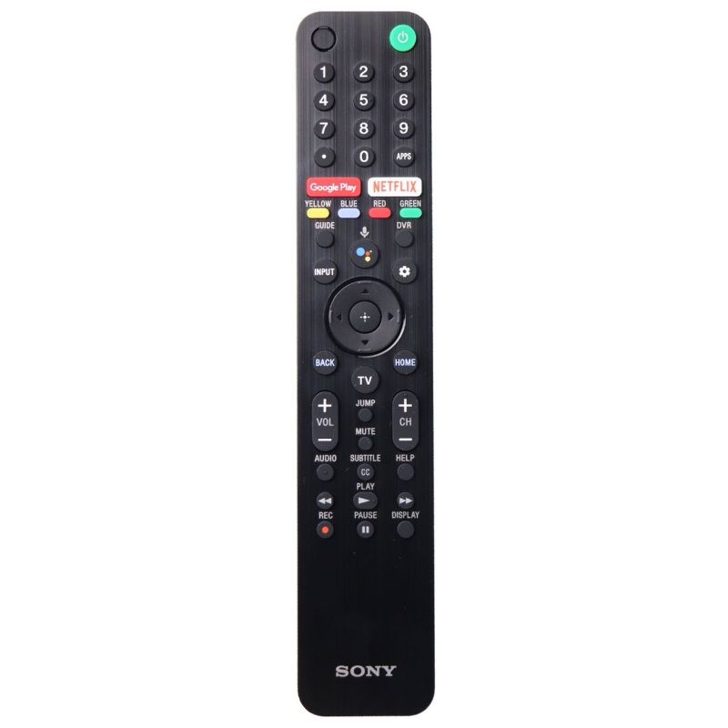 Photo 1 of Sony Remote Control (RMF-TX500U) for Select Sony TVs, Black
 Requires 2x AAA batteries batteries not included 