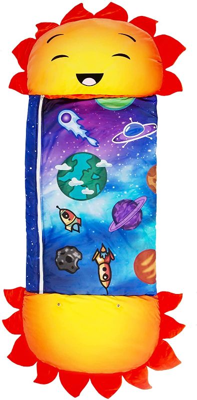 Photo 1 of 
Comfort Plus Large Kids Sleeping Bag with Pillow. 2-in-1 Kid Sleeping Bag and Toddler Pillow. Moon Plush Boys or Girls Sleeping Bag, Age 3-12+ Child, Youth...