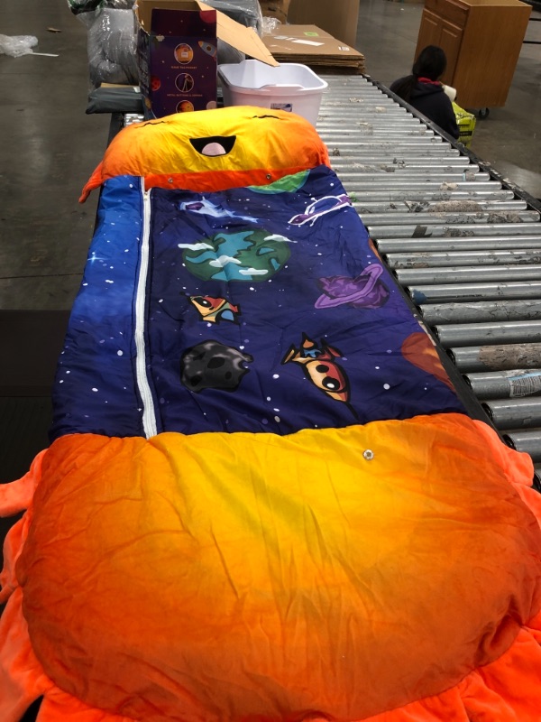 Photo 1 of 
Comfort Plus Large Kids Sleeping Bag with Pillow. 2-in-1 Kid Sleeping Bag and Toddler Pillow. Moon Plush Boys or Girls Sleeping Bag, Age 3-12+ Child, Youth...