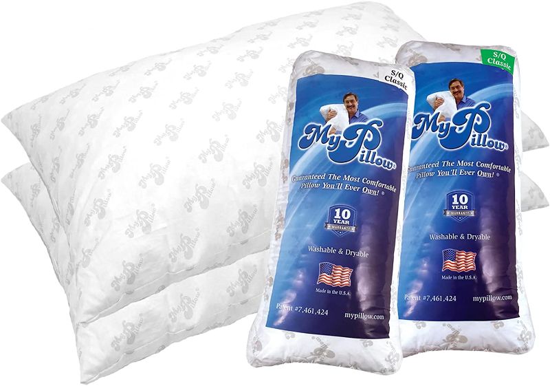 Photo 1 of 
MyPillow Classic Bed Pillow 2 Pack [Standard/Queen, Combo]
Size:Standard/Queen (Pack of 2)
Color:Combo
