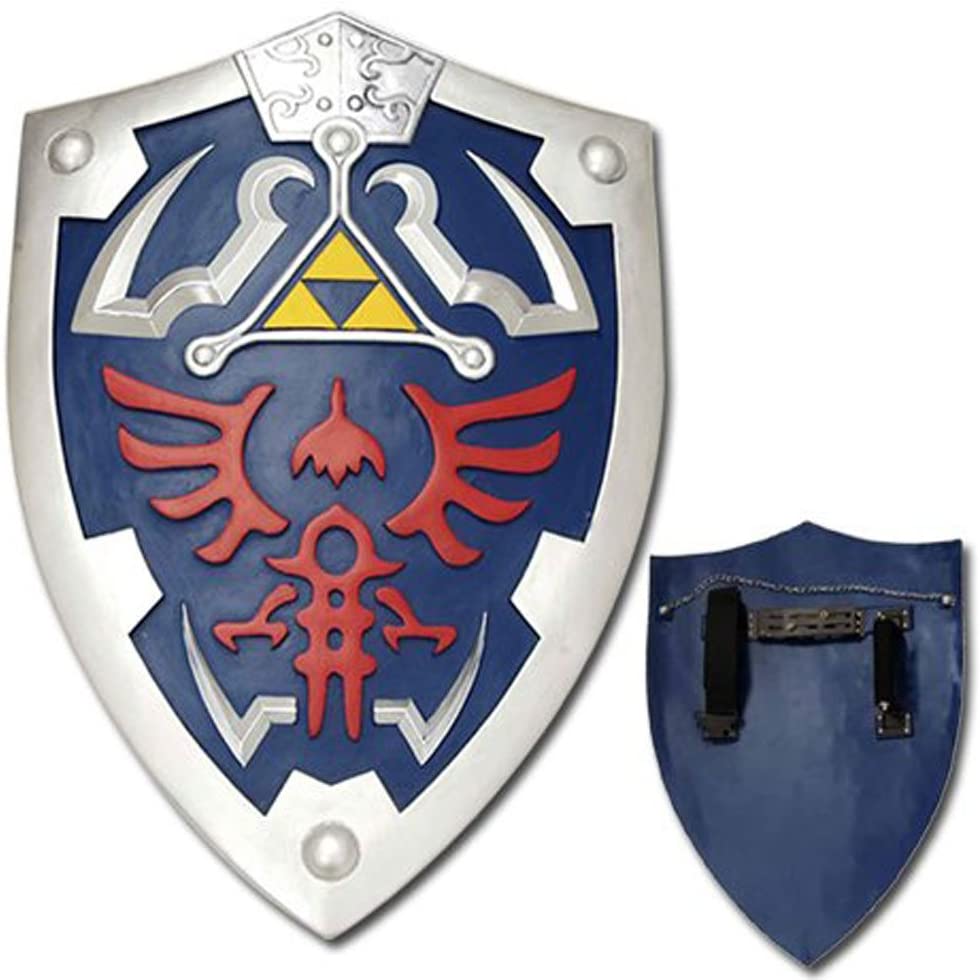 Photo 1 of 
Top Swords Full Size Link Hylian Zelda Shield with Grip & Handle