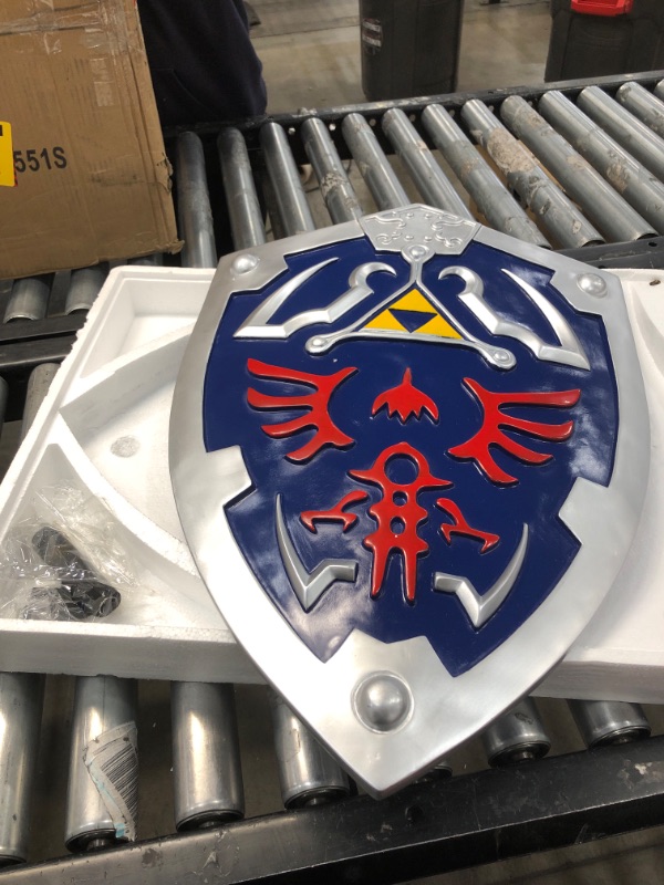 Photo 2 of 
Top Swords Full Size Link Hylian Zelda Shield with Grip & Handle