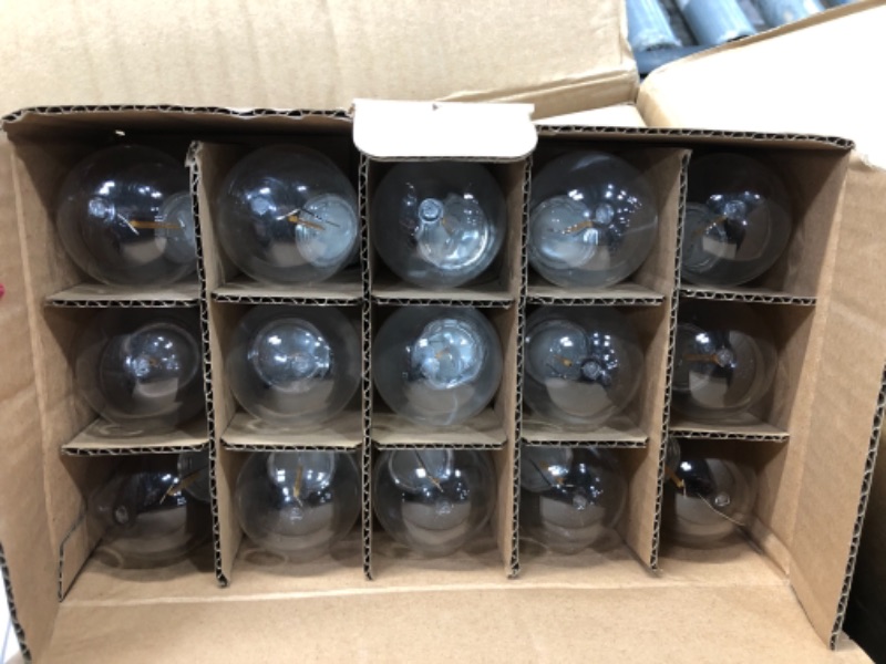 Photo 1 of  48 FT Outdoor String Lights Commercial Grade Weatherproof Strand Edison Vintage Bulbs 15 Hanging Sockets, UL Listed Heavy-Duty Decorative Cafe Patio...
Size:48FT
Color:Black
