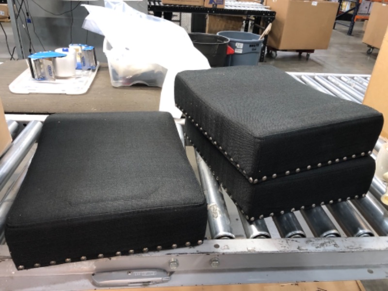 Photo 1 of **SLIGHTLY DIFFERENT FROM STOCK PHOTO**
Linon Claridge Counter Stool, Black, 3 Pks