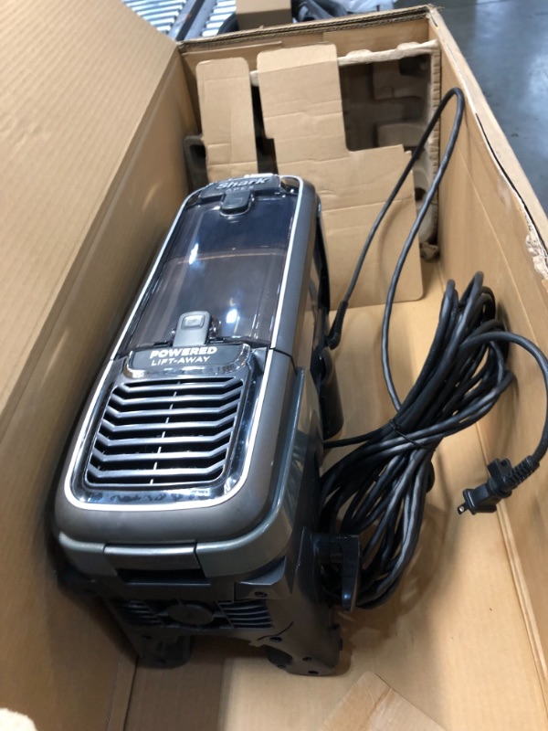 Photo 3 of **DAMAGED**
Shark AZ1002 Apex Powered Lift-Away Upright Vacuum with DuoClean & Self-Cleaning Brushroll, Crevice Tool, Upholstery Tool & Pet Power Brush, for a Deep Clean on & Above Floors, Espresso
