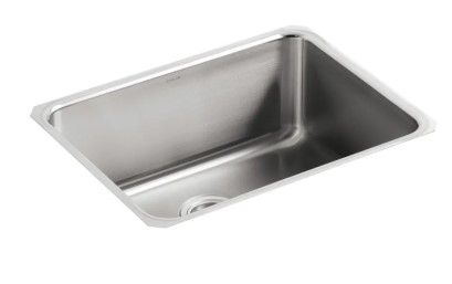 Photo 1 of **SLIGHTLY DIFFERENT FROM STOCK PHOTO**
Kohler Undertone Single Basin Under-Mount Stainless Steel Kitchen Sink 