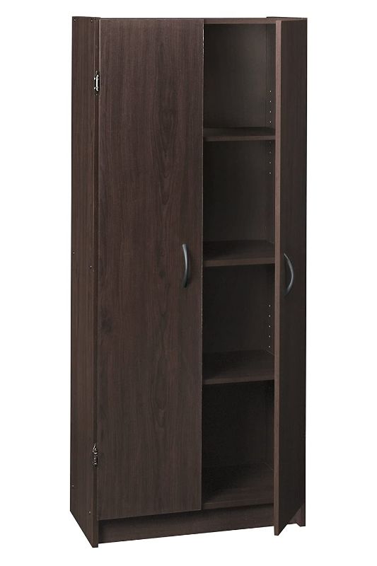 Photo 1 of **INCOMPLETE**
ClosetMaid 1556 Pantry Cabinet, Espresso
