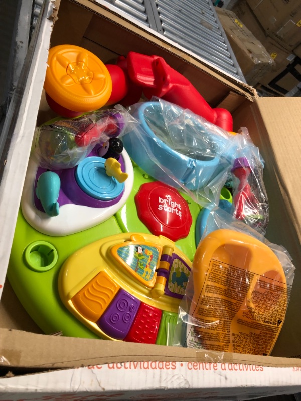 Photo 3 of Bright Starts 3-in-1 Around We Go Activity Center & Table Ages 6 months Plus
