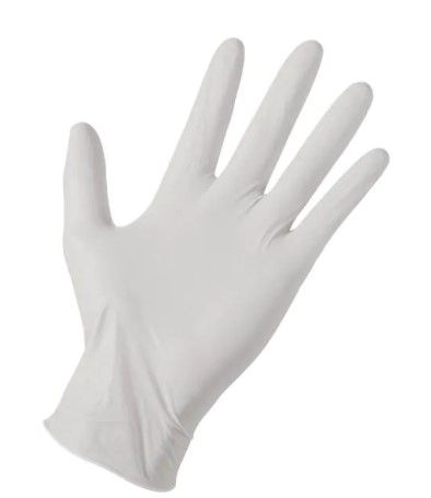 Photo 1 of 10 boxes Medium Disposable Latex Gloves (100-Count).