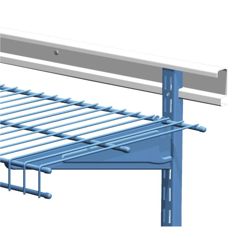 Photo 1 of Shelftrack Rail Horizontal ClosetMaid, Ajustable, Blanc, 2 Po H. X 40 Po L. X 7/8 Po P. 282600
