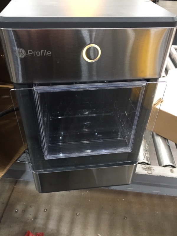 Photo 2 of **PARTS ONLY*** GE Profile Opal | Countertop Nugget Ice Maker | Portable Ice Machine Complete with Bluetooth Connectivity | Smart Home Kitchen Essentials | Stainless Steel Finish | Up to 24 lbs. of Ice Per Day
