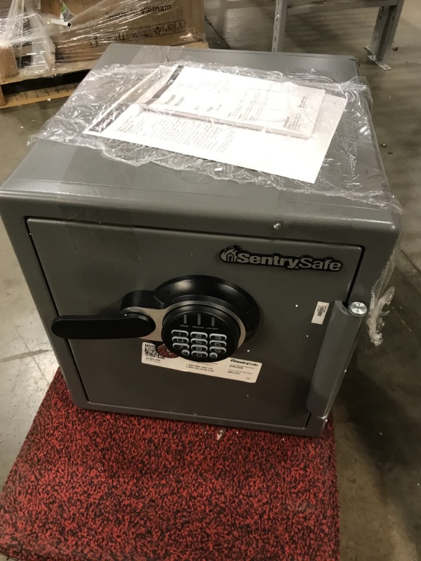 Photo 1 of Sentry Fire-Safe Electronic Lock Business Safes, Grey