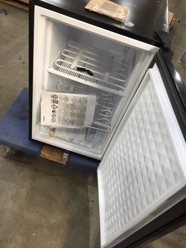 Photo 1 of Midea MRU03M2ABB Upright Freezer Large Black, 3.0 Cubic Feet
