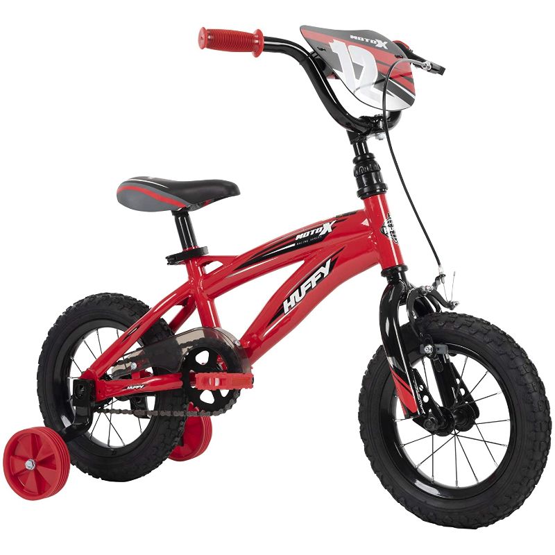 Photo 1 of Huffy Kid Bike Moto X, Fast Assembly Quick Connect, 12", Gloss Red 12 Inches wheel

