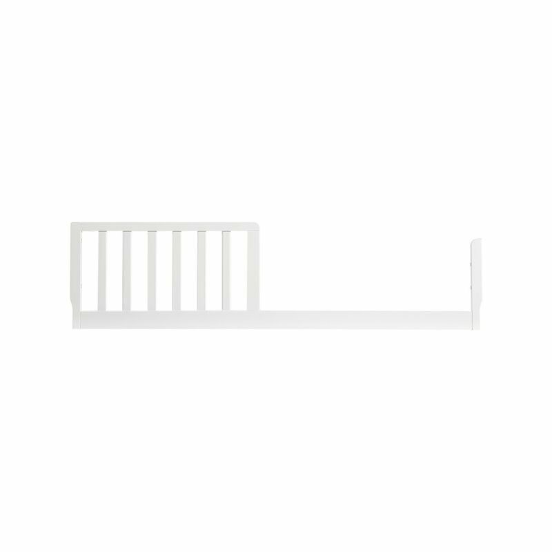 Photo 1 of DaVinci Poppy Regency Toddler Bed Conversion Kit in White
