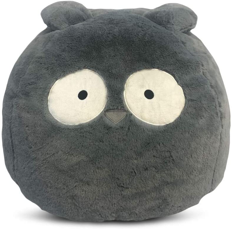 Photo 1 of Heritage Kids Critter Faux Fur Owl Round Bean Bag
