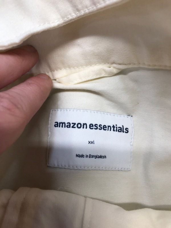 Photo 3 of Amazon Essentials Women's Utility Jacket, Off White, XX-Large
