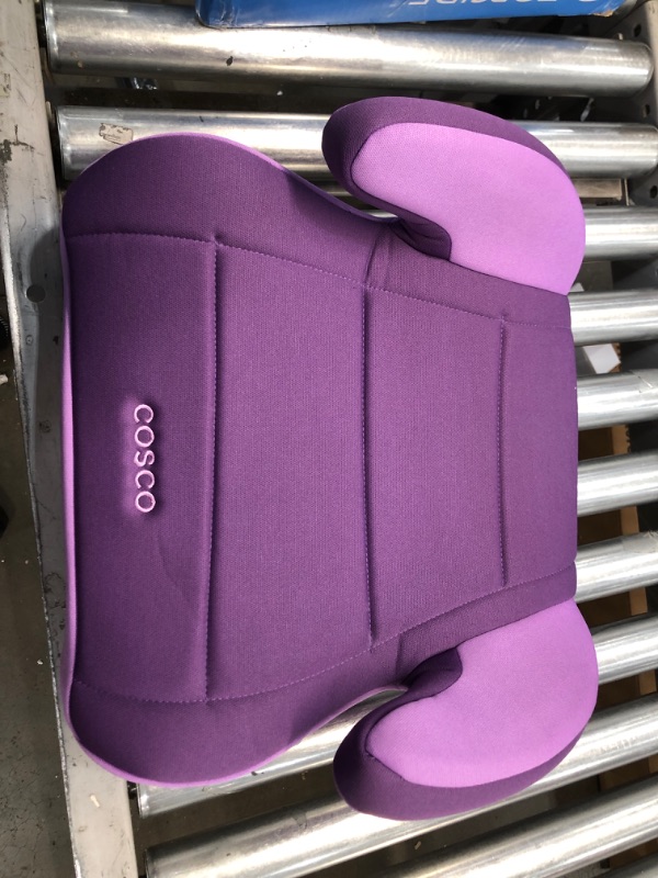 Photo 2 of Cosco Topside Child Safe Belt Positioned Backless Booster Car Seat, Purple Grape